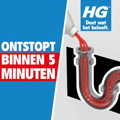 HG Vloeibare ontstopper 1 liter - thumbnail