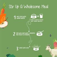 Pawfect freeze dried foods goat recipe - thumbnail