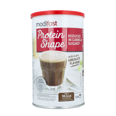 Modifast Proteine shape milkshake chocolate 420 Gram Modifast Proteine shape milkshake chocolate 420 Gram