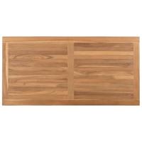 Salontafel Bruin 110 x 55 x 45 cm Massief teakhout - thumbnail