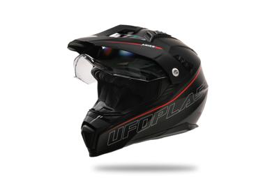UFO PLAST endurohelm "ariëns" helmet aries xs black/red
