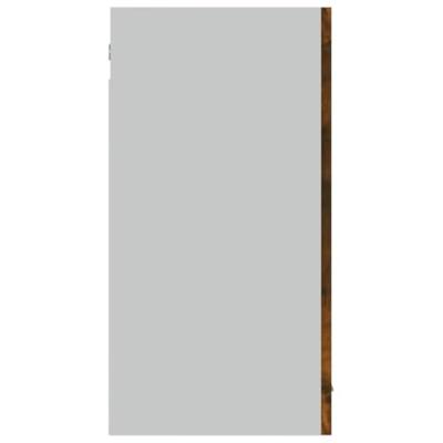 Bovenkast Lyon 80x31x60 cm bewerkt hout gerookt eikenkleurig