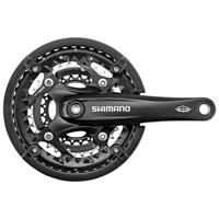 Shimano Crankstel 3 x 10 speed trekking fc-t521 met 175mm crankarm 44-32-24t octalink - zwart - thumbnail