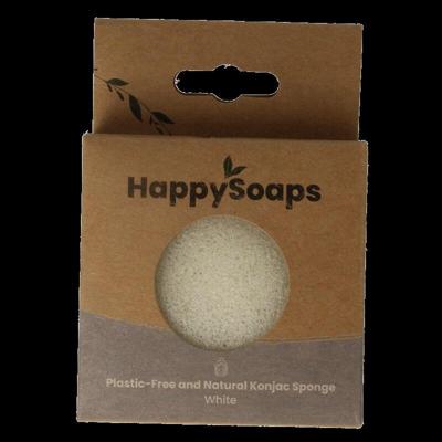 Happysoaps Konjac spons alle huidtypen 1 Stuks