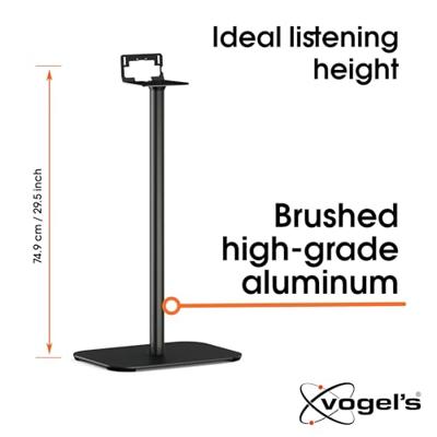 Vogels SOUND 3305 Audio vloerstandaard Zwart - thumbnail