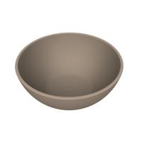 Waskom Arcqua Prince Opbouw 38x14 cm Rond Mat Truffel Arcqua - thumbnail