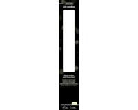 Dinerkaarsset LED vlam 24cm rood 2-dlg - thumbnail