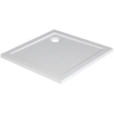 Xellanz Luxe Vierkante Douchebak 90x90cm - SMC Glans Wit