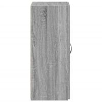 Archiefkast 60x32x77,5 cm bewerkt hout grijs sonoma eiken - thumbnail