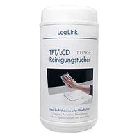Vochtige reinigingsdoekjes voor beeldschermen LogiLink (100 Stuks) - thumbnail