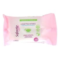Saforelle Lingettes Intimes Flushable 10Stuks - thumbnail