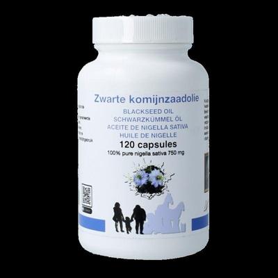 Zwarte komijnzaad capsules 120 Capsules