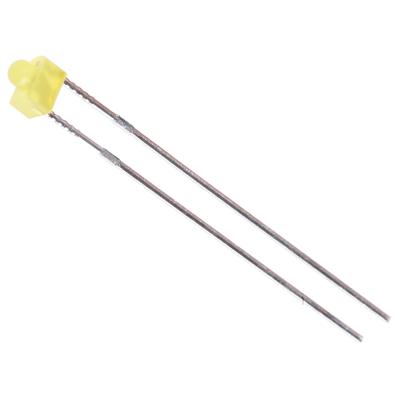 Kingbright L-2060YD Bedrade LED Geel Koepelvormig 1.9 mm 3 mcd 20 ° 20 mA 2.4 V