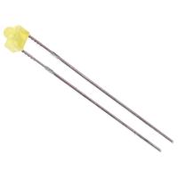 Kingbright L-2060YD Bedrade LED Geel Koepelvormig 1.9 mm 3 mcd 20 ° 20 mA 2.4 V - thumbnail
