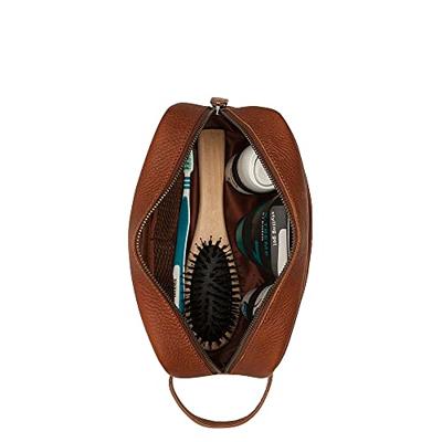 Burkely Antique Avery Toiletry Bag-Cognac