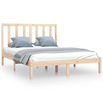 Bedframe massief grenenhout 120x190 cm
