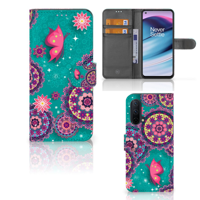 OnePlus Nord CE 5G Hoesje Cirkels en Vlinders - thumbnail