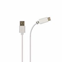 Azuri USB Sync- and charge cable - USB 3.1 to USB type C - wit - thumbnail