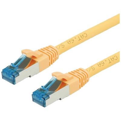 VALUE Patchkabel Kat.6A (Class EA) S/FTP (PiMF), LSOH, geel, 0,3 m VALUE Patchkabel Kat.6A (Class EA) S/FTP (PiMF), LSOH, geel, 0,3 m