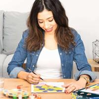 Ravensburger - CreArt 18x24 cm - Volwassenen - Schilderen op nummer - Narcissen - Ontspannende en creatieve activiteit - 12023136 - thumbnail