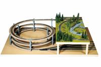 NOCH 0053105 H0 Railspiraal opbouwcirkel (b x h) 145 mm x 87 mm 420 mm, 483 mm - thumbnail