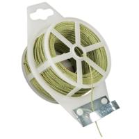 Nature klimdraad 50 m groen gecoat - thumbnail