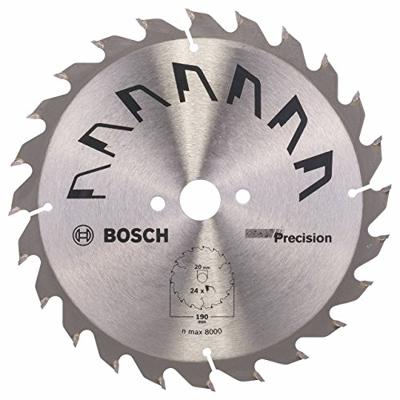 Bosch Accessories Precision 2609256866 Hardmetaal-cirkelzaagblad 190 x 20 mm Aantal tanden: 24 1 stuk(s)