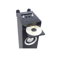 Inovalley HP49CD - Bluetooth geluidstoren - CD speler en Karaoke functie - 100W - FM radio - USB poort - Aux-in ingang - Zwart - thumbnail