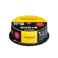 Intenso 4811154 DVD+R disc 4.7 GB 25 stuk(s) Spindel Bedrukbaar - thumbnail