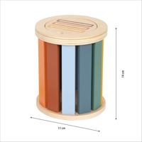 Montessori sorteerspel met trommel small foot meerkleurig - thumbnail