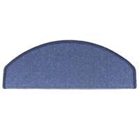 VidaXL 15 st trapmatten 65x24x4 cm blauw - thumbnail