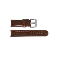 TW Steel horlogeband TWB126 Leder Bruin 22mm + bruin stiksel - thumbnail