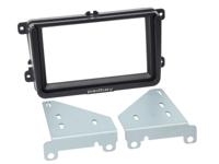 2-DIN Paneel Padbay incl. iPad Mini bracket Seat - Skoda - Volkswagen Kleur: Zwart - thumbnail