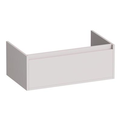 Brauer Hope - Onderkast - 80 cm - met 1 Softclose Lade Greeploos en 1 Sifon Uitsparing - Mat Zand
