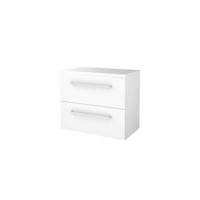 Basic-Line Start 46 Badkamermeubelset - 80 x 46 cm - Met Grepen - 2 Lades - Wastafelblad - Ice White - thumbnail