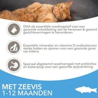Iams Kitten kattenvoer met zeevis 2 x 10 kg - thumbnail