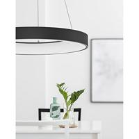 Lyora HanglampRando Thin zwart Ø 60cm - 9453453 - thumbnail