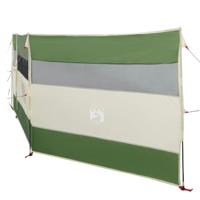 Windscherm camping waterdicht 508x130 cm groen - thumbnail