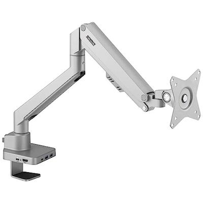 SpeaKa Professional SP-MM-600 1-voudig Monitor-tafelbeugel 43,2 cm (17) - 81,3 cm (32) Gasdruktechniek, Geïntegreerd dockingstation, Kantelbaar, Zwenkbaar