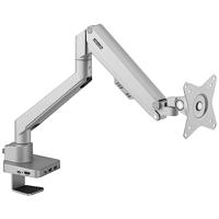 SpeaKa Professional SP-MM-600 1-voudig Monitor-tafelbeugel 43,2 cm (17) - 81,3 cm (32) Gasdruktechniek, Geïntegreerd dockingstation, Kantelbaar, Zwenkbaar - thumbnail