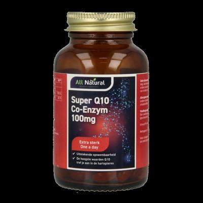 All Natural Super Q10 100mg 60 Capsules All Natural Super Q10 100mg 60 Capsules