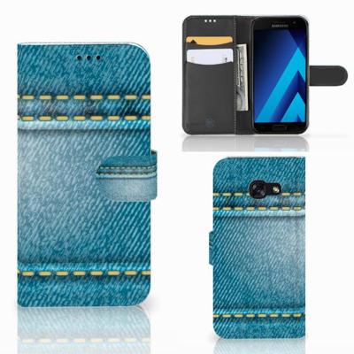 Samsung Galaxy A5 2017 | Wallet Case | met Pasjes | Jeans