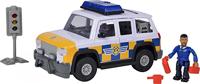Simba Brandweerman sam politieauto met speelfiguur - thumbnail