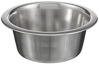 Trixie voer / waterbak-set rvs / metaal - thumbnail