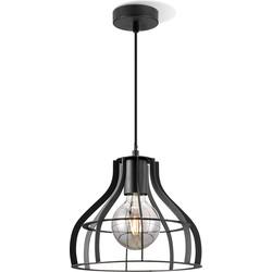 Light depot - hanglamp Blank 25 - zwart - Outlet