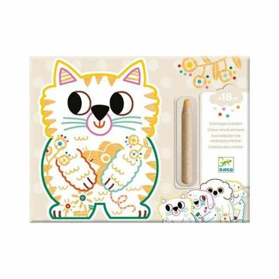 Verstopte dieren - DJECO meerkleurig