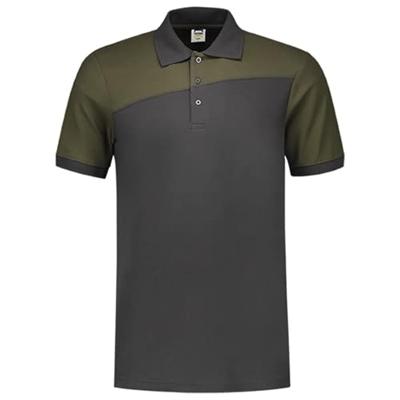 Tricorp Workwear 202006 Bicolor Naden unisex poloshirt Koningsblauw Marine M