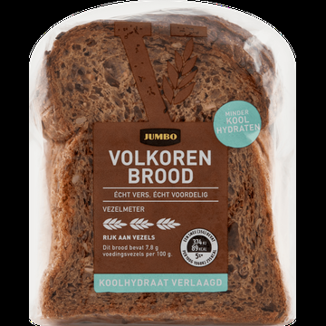 Jumbo Volkoren Brood Koolhydraatarm Half