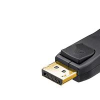 Goobay DisplayPort Aansluitkabel [1x DisplayPort stekker - 1x DisplayPort stekker] 3.00 m Zwart - thumbnail