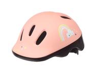 Polisport baby helm happy rainbow xxs 44-48 cm roze - thumbnail